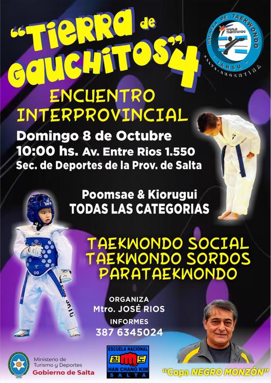 se-viene-una-nueva-edicion-de-«tierra-de-gauchitos»,-el-torneo-interprovincial-de-taekwondo