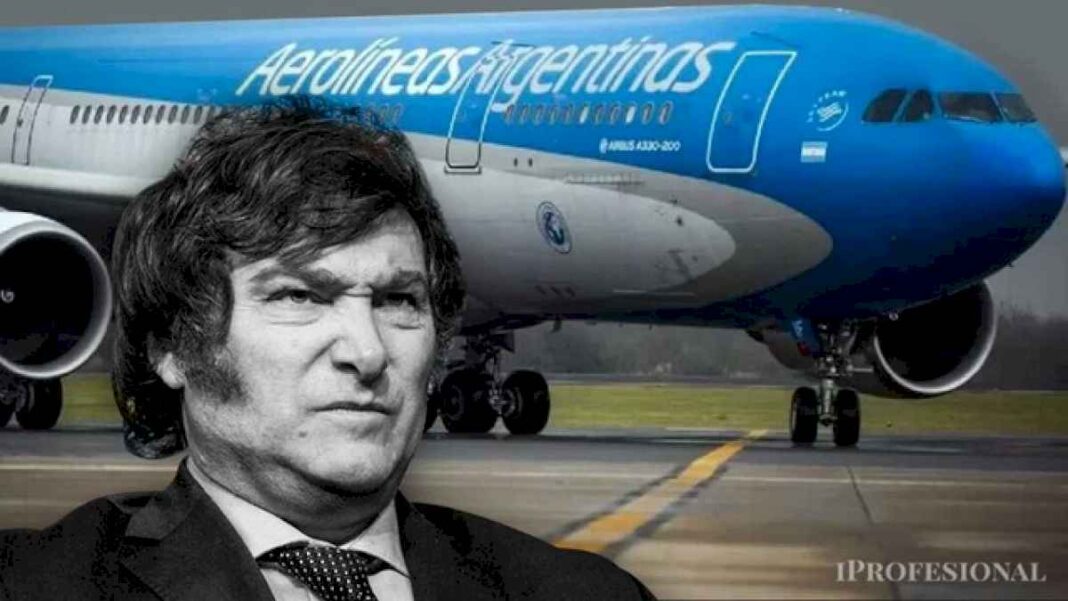 javier-milei-se-canso-del-caso-aerolineas-aerolineas-y-busca-acelerar-su-privatizacion-en-el-congreso