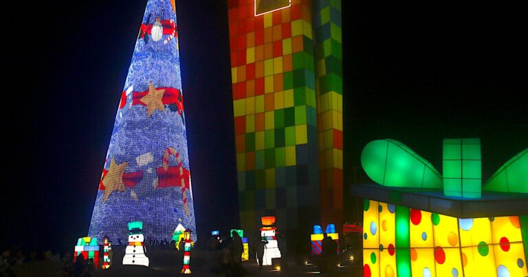 La Navidad en Colombia inició oficialmente: encienden el árbol más grande del país