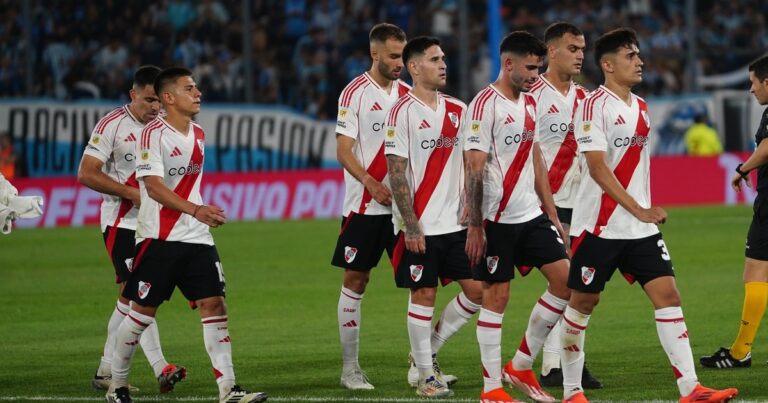 El uno por uno de River en la derrota ante Racing