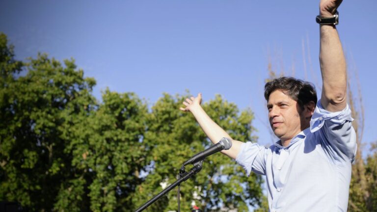 Axel Kicillof: «Tengo la obligación de ponerme al hombro la construcción de un frente político que sea una alternativa»