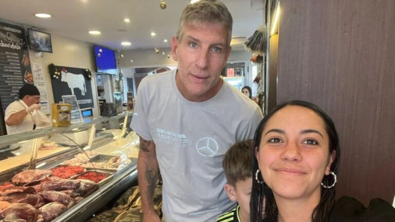 Se cruzó a Martín Palermo en la carnicería y se volvió viral por la reacción