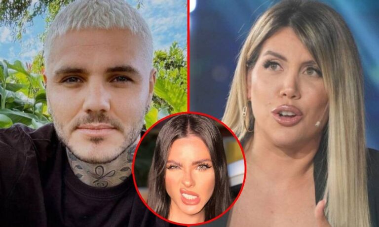 Los escandalosos chats nunca vistos de Mauro Icardi y Wanda Nara hablando de su infidelidad con la China Suárez