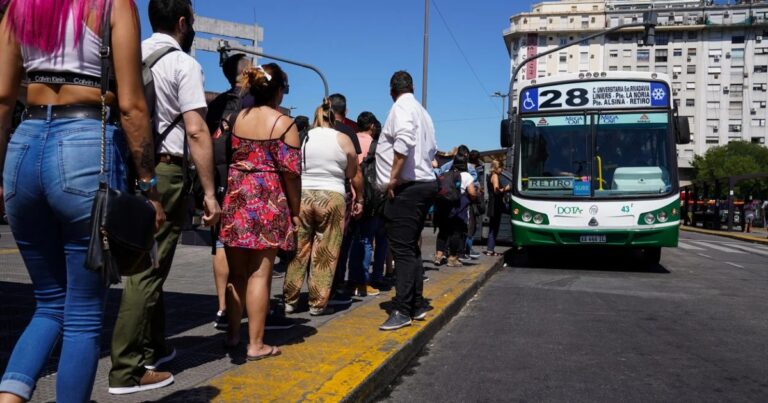 Ideal de San Justo. Paro de colectivos