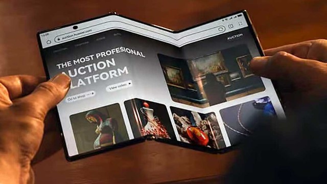 Samsung lanzaría este año su sorprendente celular de tres pantallas