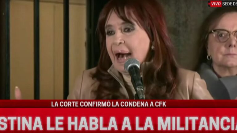 Habló Cristina Kirchner tras la ratificación de la condena por la causa Vialidad