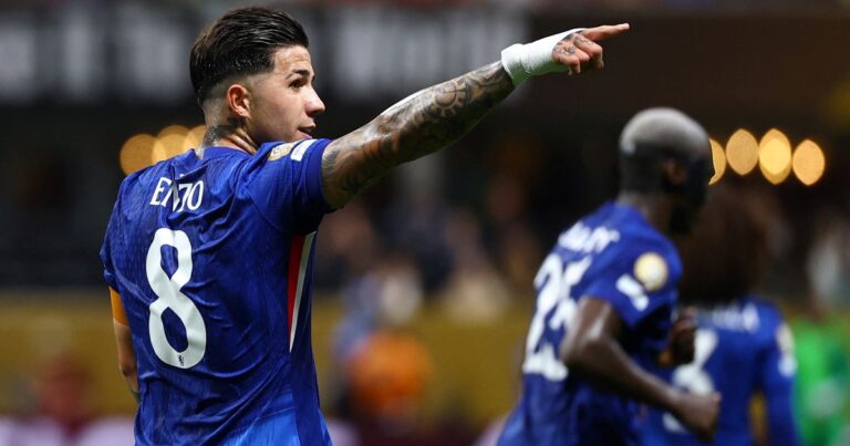 Video: el gol de Enzo Fernández, el primer argentino en convertir en este Mundial de Clubes