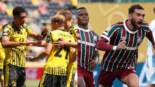 Borussia Dortmund y Fluminense clasificaron a octavos del Mundial de Clubes