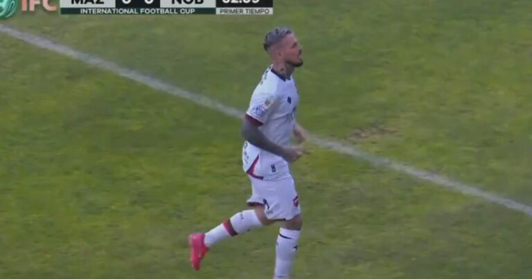 Debutó Benedetto en Newell’s: se lesionó a la media hora