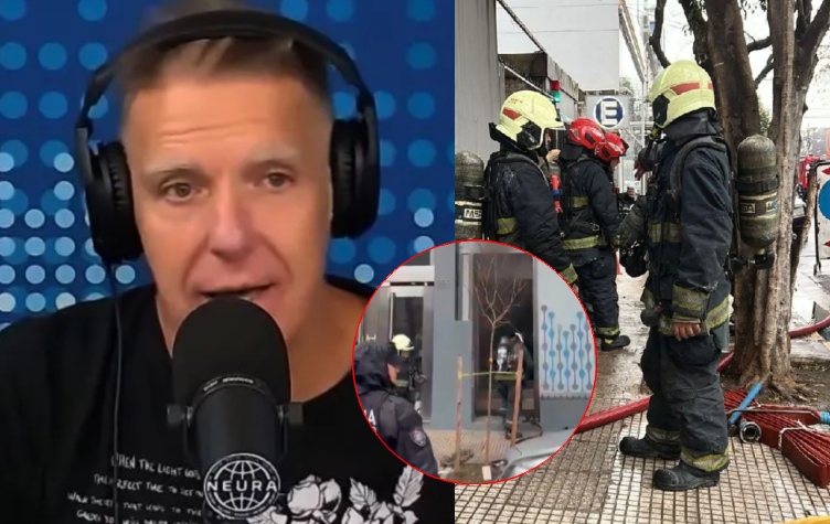Horror en Palermo! Se incendió Neura, el canal de Alejandro Fantino: qué pasó en plena transmisión