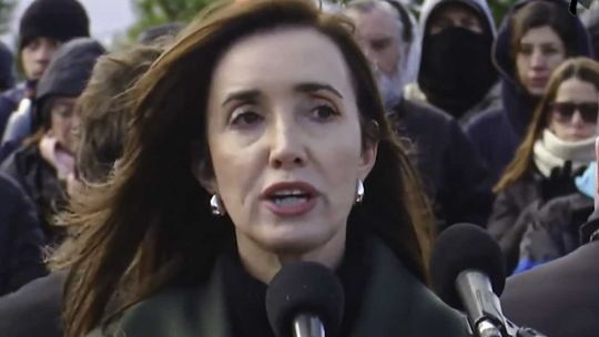 La vicepresidenta Victoria Villarruel no fue al acto en la Rural