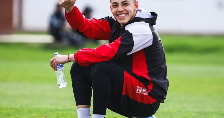 Matías Gallardo, recuperado: regresó a los entrenamientos con Instituto