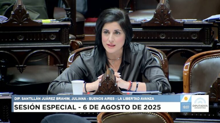 Las mentiras de Santillán, la diputada de Milei contra el Garrahan: Es una emergencia trucha