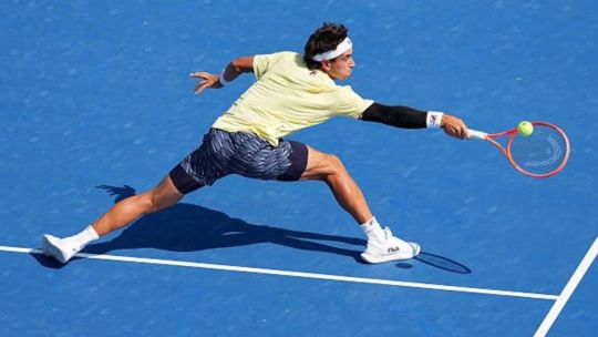 Francisco Comesaña brilló y salvó la primera jornada de argentinos en el US Open