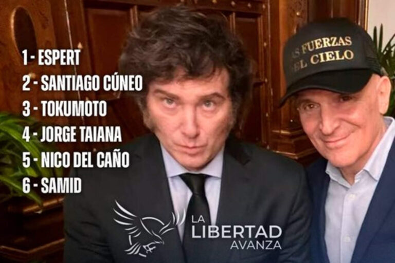 La Libertad Avanza lidera la boleta única en PBA con José Luis Espert a la cabeza