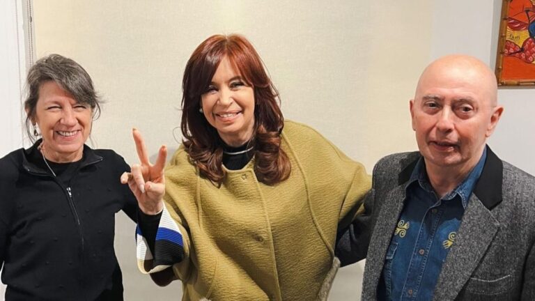 Difundieron una foto inédita de Cristina Kirchner y el Indio Solari