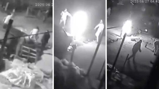 Encontró a su expareja con su nuevo novio, la roció con nafta y le prendió fuego