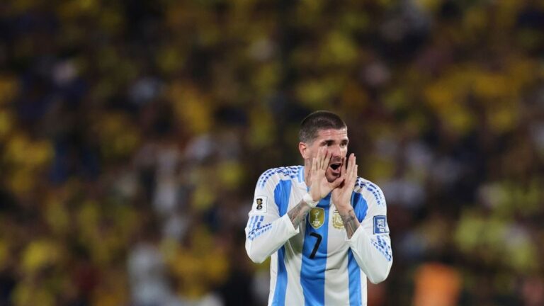 Rodrigo De Paul llegó a 80 partidos con Argentina: va por un récord de Diego Maradona
