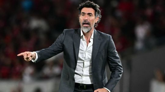 Eduardo Domínguez se mostró confiado tras la caída ante Flamengo: «En nuestra cancha va a ser diferente»