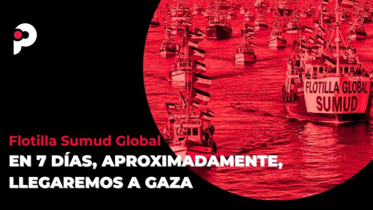 Flotilla Sumud Global. En 7 días, aproximadamente, llegaremos a Gaza