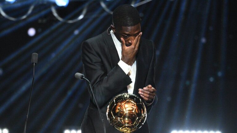 El francés Ousmane Dembélé se impuso ante Lamin Yamal y se quedó con el Balón de Oro