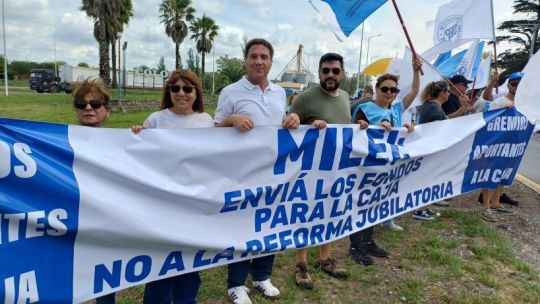 Gremios cordobeses reclamaron a Milei que mande los fondos para la Caja de Jubilaciones
