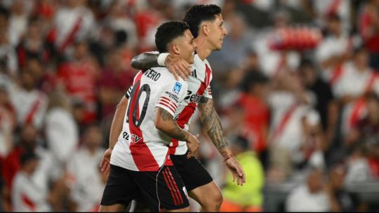 Con goles de Juanfer Quintero River venció sin sobresaltos a Gimnasia en el Monumental (2-0)