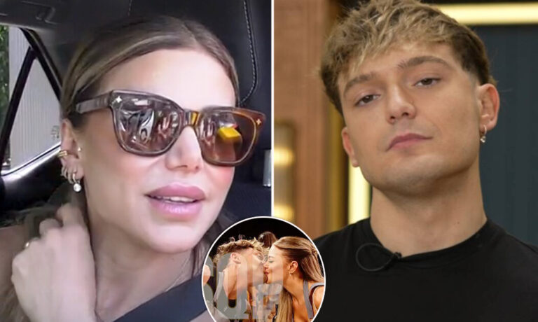 Las escandalosas fotos de Evangelina Anderson a los besos con Ian Lucas que confirman que ella mintió