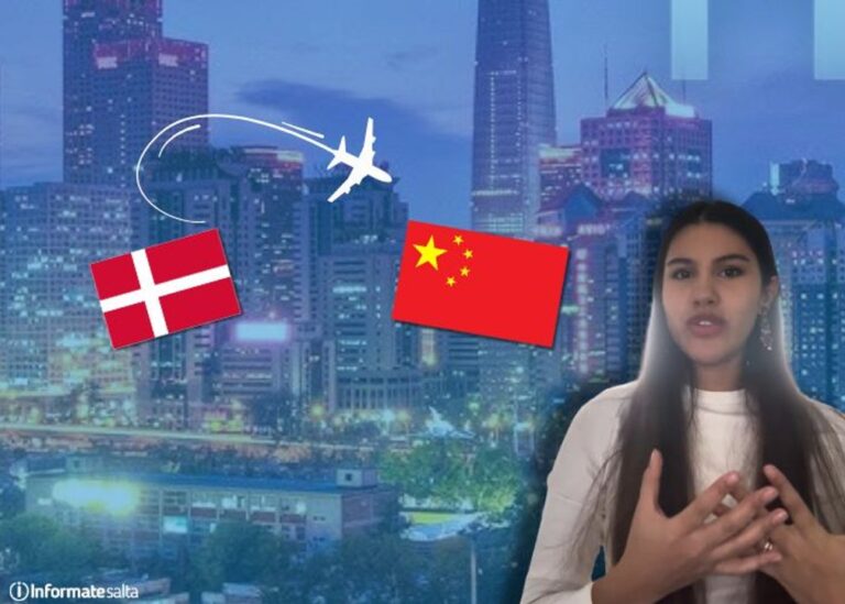 Giuliana Bustamante, abogada salteña becada para estudiar tecnología en China