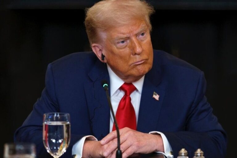 Donald Trump en un evento público anterior.