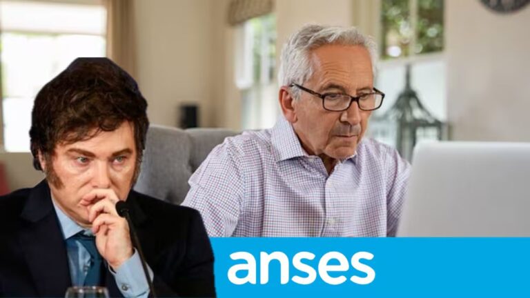 Calendario de pagos ANSES sobre un fondo con bandera argentina
