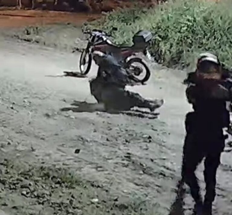 Ilustración de calle en barrio Los Olivos, Salta, donde ocurrió el incidente.