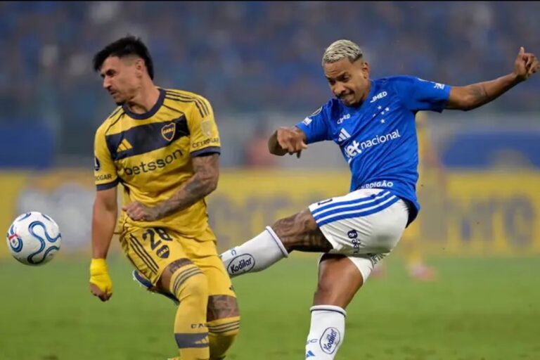 Partido Boca Juniors vs Cruzeiro en Belo Horizonte