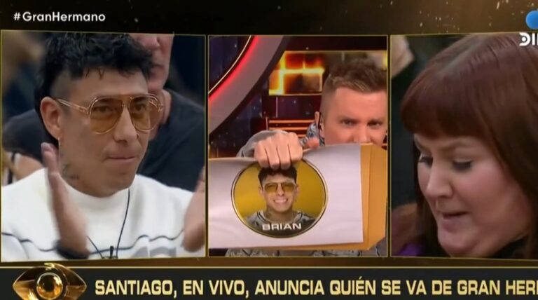 Brian Sarmiento eliminado de Gran Hermano