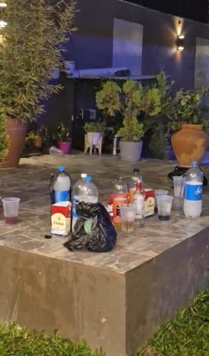 Operativo policial de clausura en un salón de fiestas de Orán, provincia de Salta