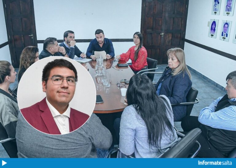 Sesión de la Comisión de Juicio Político en el Concejo Deliberante de Salta