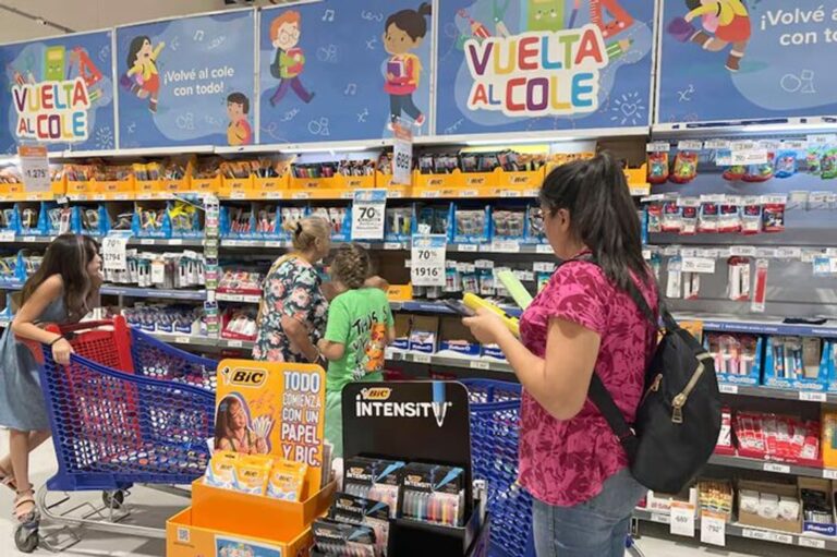Gráfico ilustrativo de la evolución de la inflación en Argentina