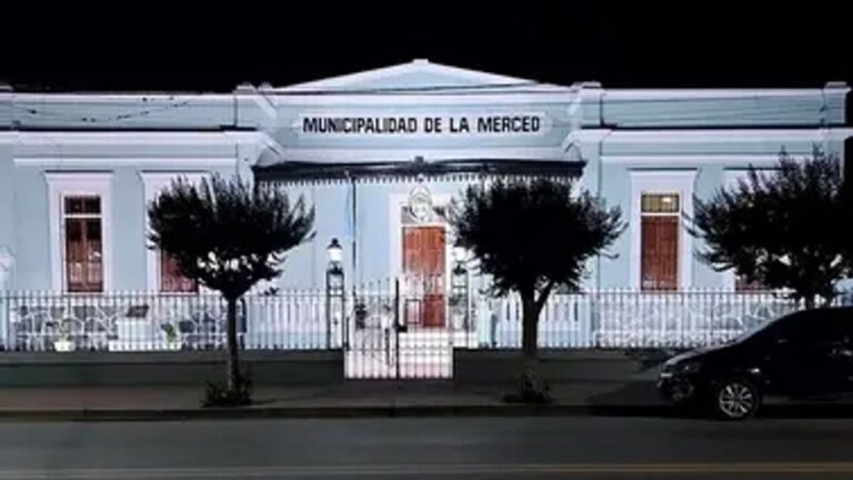 Vista de la localidad de La Merced, en la provincia de Salta