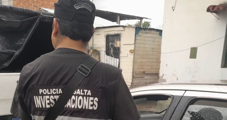 Ilustración de un operativo policial en la provincia de Salta