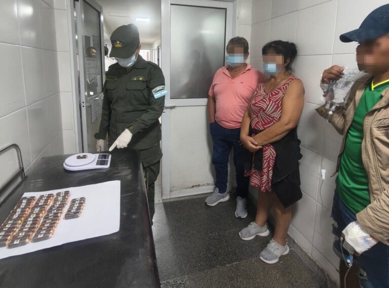 Operativo de control de Gendarmería Nacional en la Ruta Nacional 34, provincia de Salta.