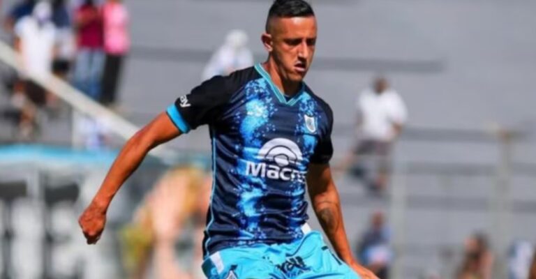 Emiliano Endrizzi entrenando con Gimnasia y Esgrima de Jujuy