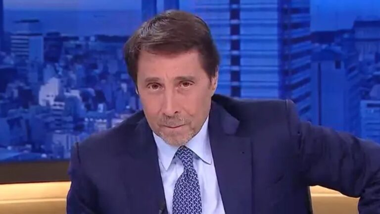 Eduardo Feinmann durante su programa de análisis en A24