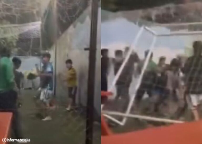 Imagen referencial de una cancha de fútbol 5 en la provincia de Salta