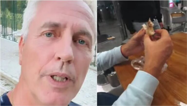 Marley y Sofía Martínez comiendo hamburguesas de carne de burro en China