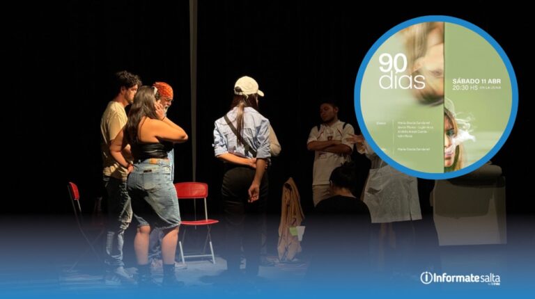 Cartel o escena de la obra teatral 
