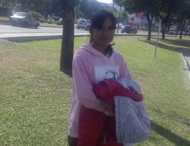 Niña Abigail en tratamiento médico en Salta