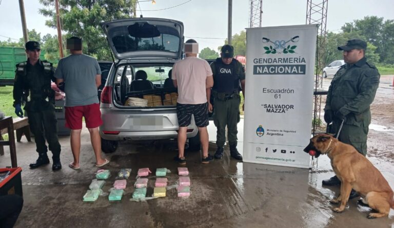 Operativo de seguridad en el norte argentino con efectivos de fuerzas federales