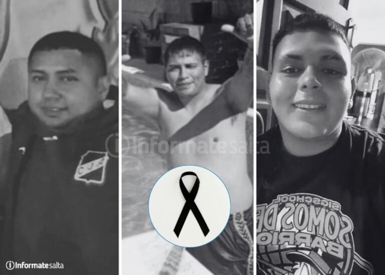 Familiares y autoridades esperan el traslado de los hinchas fallecidos a Salta.
