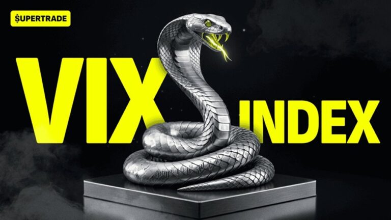 Gráfico del índice VIX mostrando volatilidad en momentos de tensión financiera