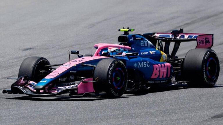 Franco Colapinto en el circuito Gilles-Villeneuve durante el GP de Canadá